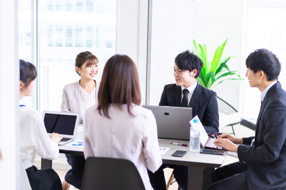 画像:柔軟な勤務体制